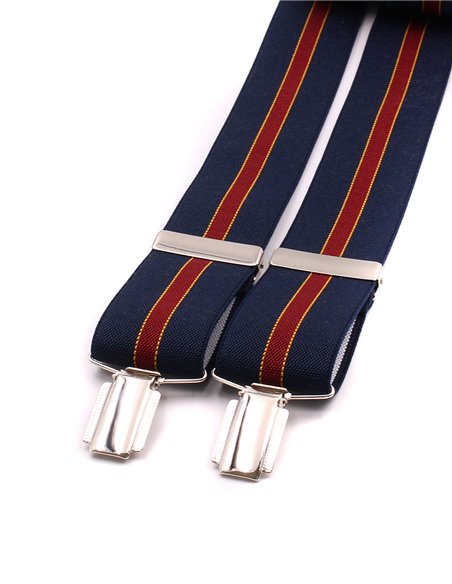 Tirantes  raya granate Tirantes  raya granate