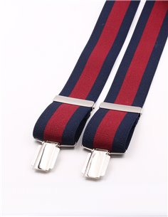 Tirantes Raya Burdeos X/Y 2