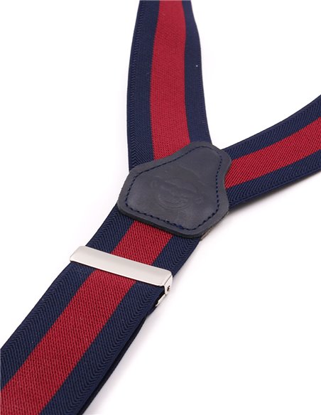 Tirantes Raya Burdeos X/Y