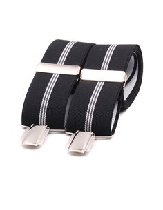 Tirantes Raya fina negro X/Y