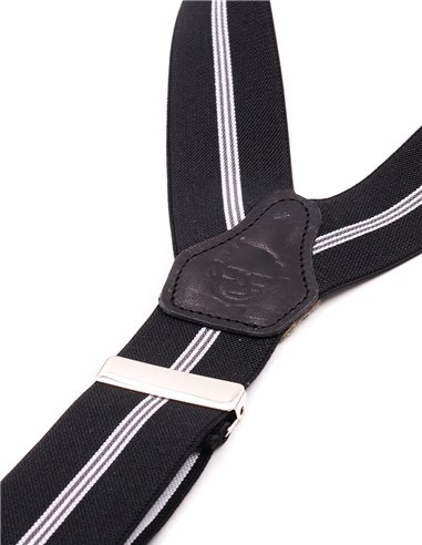 Tirantes Raya fina negro X/Y