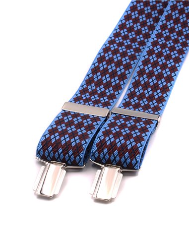 Tirantes Rombo Azul X/Y