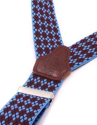 Tirantes Rombo Azul X/Y