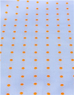 PAÑUELO  LUNAR AZUL CELESTE 2