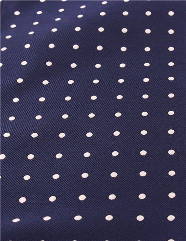 PAÑUELO  LUNAR AZUL MARINO
