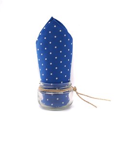 PAÑUELO  LUNAR AZUL NAVY