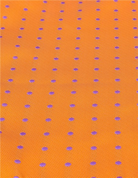 PAÑUELO  LUNAR NARANJA