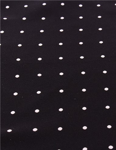 PAÑUELO  LUNAR NEGRO