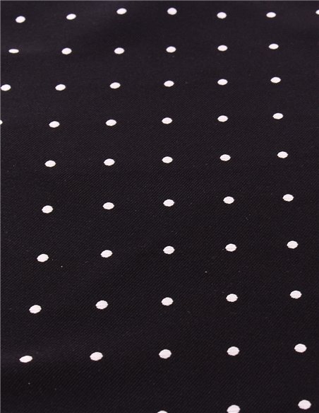 PAÑUELO  LUNAR NEGRO