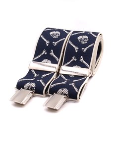 Tirantes Calaveras Azul marino Y