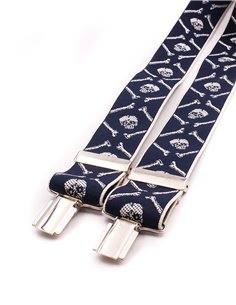 Tirantes Calaveras Azul marino Y 2