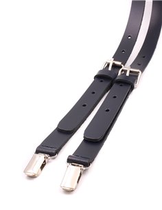 Tirantes Cuero Azul Marino 2