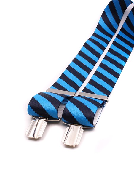 Tirantes Diagonal Azul Y