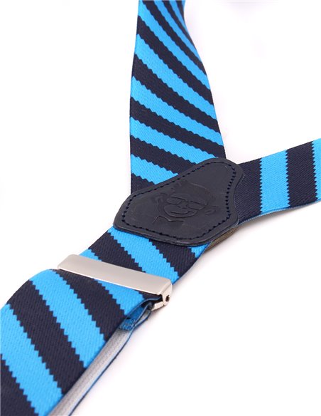 Tirantes Diagonal Azul Y