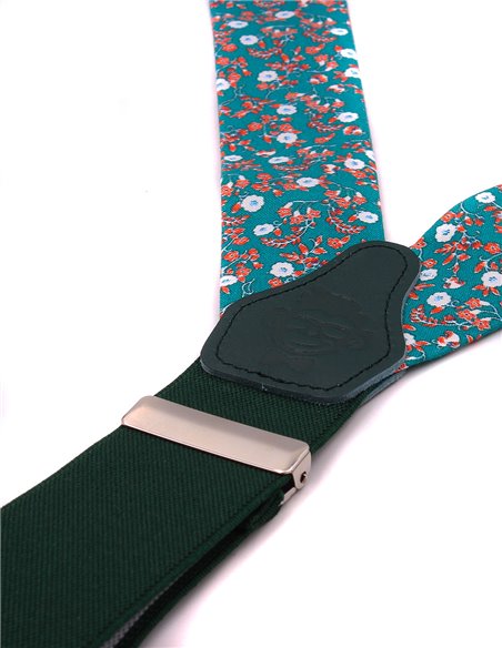 Conjunto Tirantes y Pajarita Terry Flowers