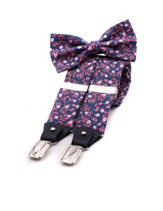 Conjunto Tirantes y Pajarita Fiore