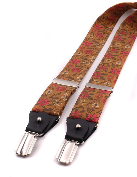 Conjunto Tirantes y Pajarita Fleur hiver