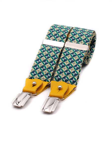 Conjunto Tirantes y Pajarita Herringbone