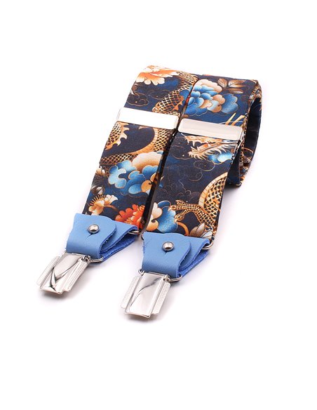 Conjunto Tirantes y Pajarita Wagara Blue