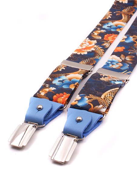 Conjunto Tirantes y Pajarita Wagara Blue